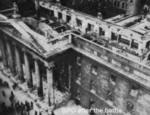 Dublin Post Office after the 1916 Rebellion