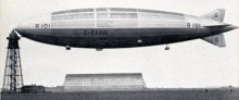 R101 at the Cardington mast