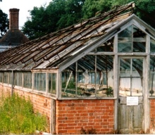 Exbury pre-war greenhouses
