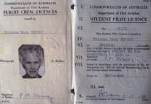 Frances's pilot's license