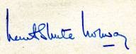 Shute's signature